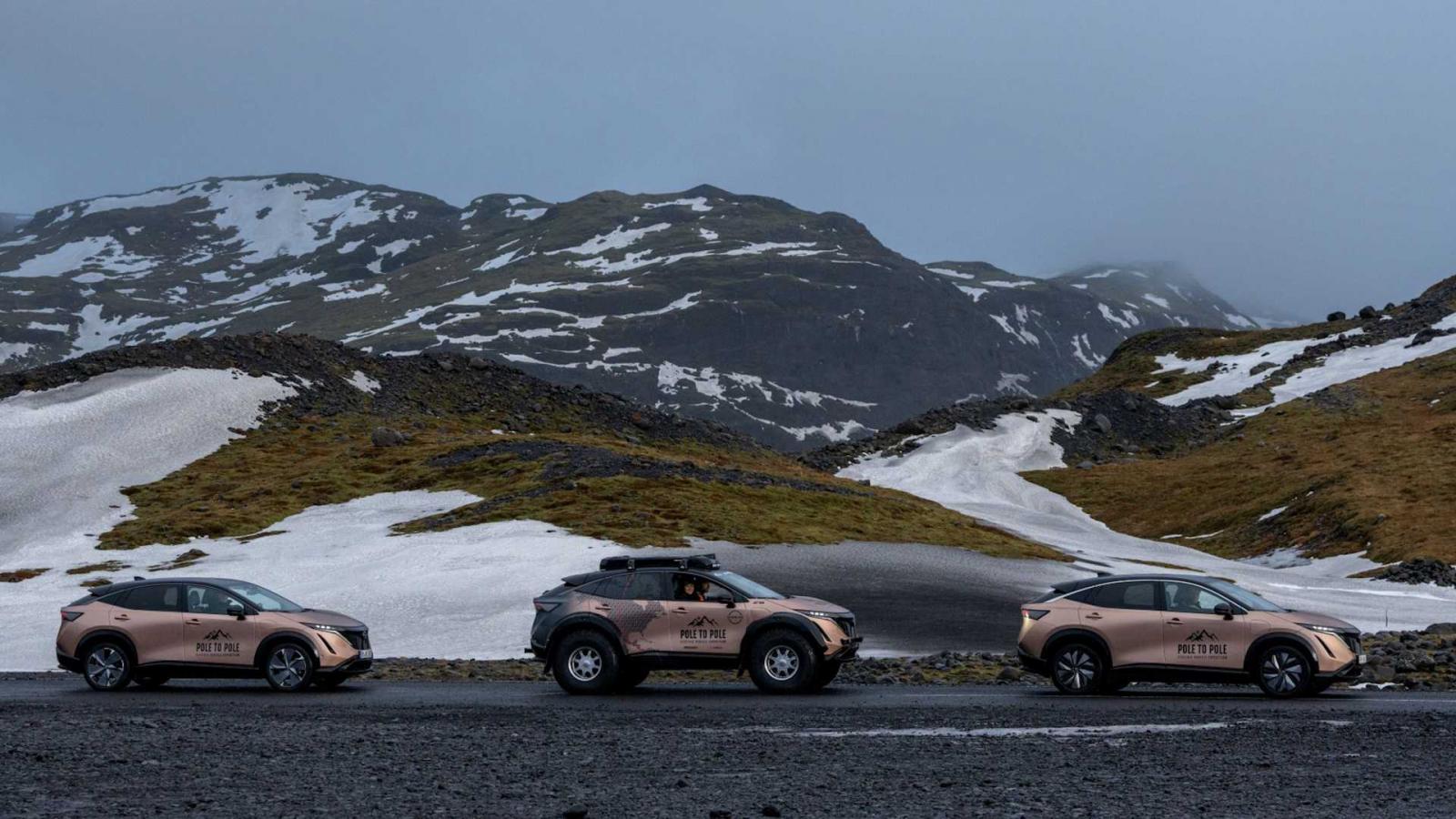 Αυτό είναι το Nissan Ariya που θα πάει από το βόρειο στο νότιο πόλο!